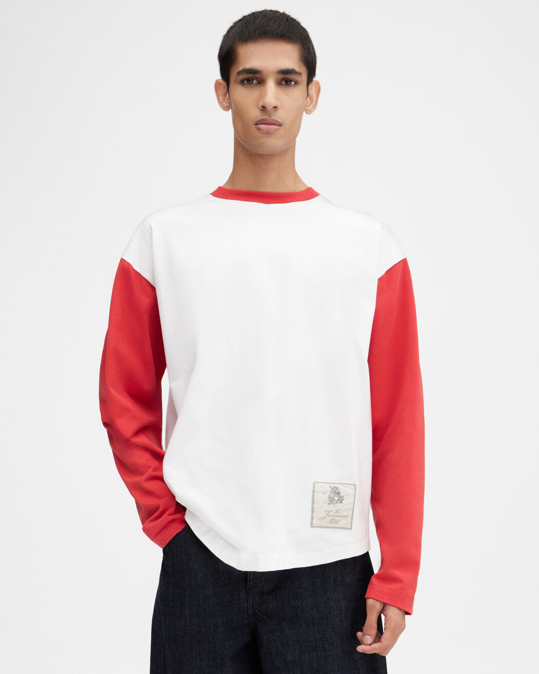The Baseball long-sleeve t-shirt jacquemus the baseball long sleeve t shirt