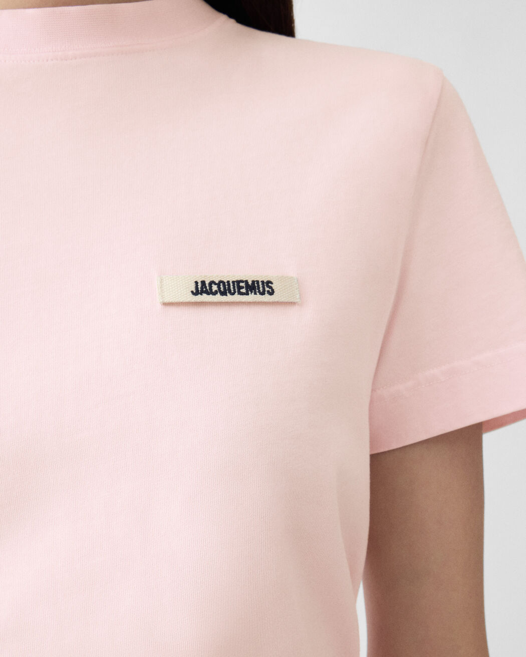 The Gros Grain short-sleeve t-shirt jacquemus the gros grain short sleeve t shirt