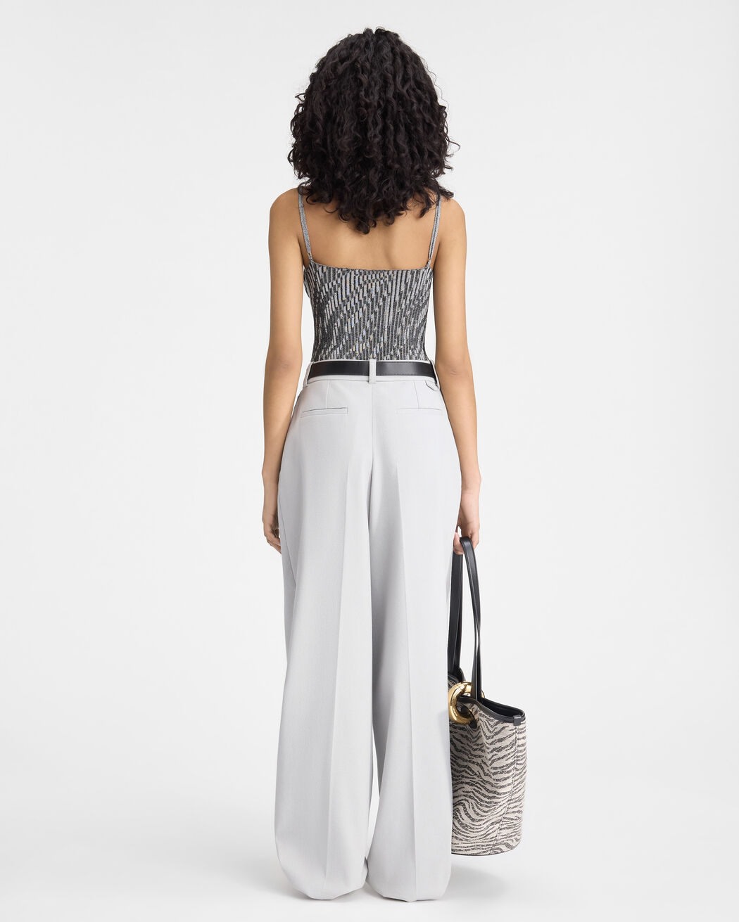 The Zebra knit tank top jacquemus the zebra knit tank top