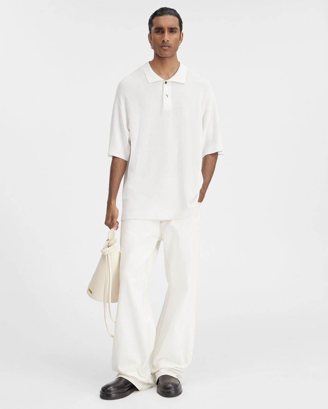 قميص Le Polo Maille jacquemus قميص le polo maille