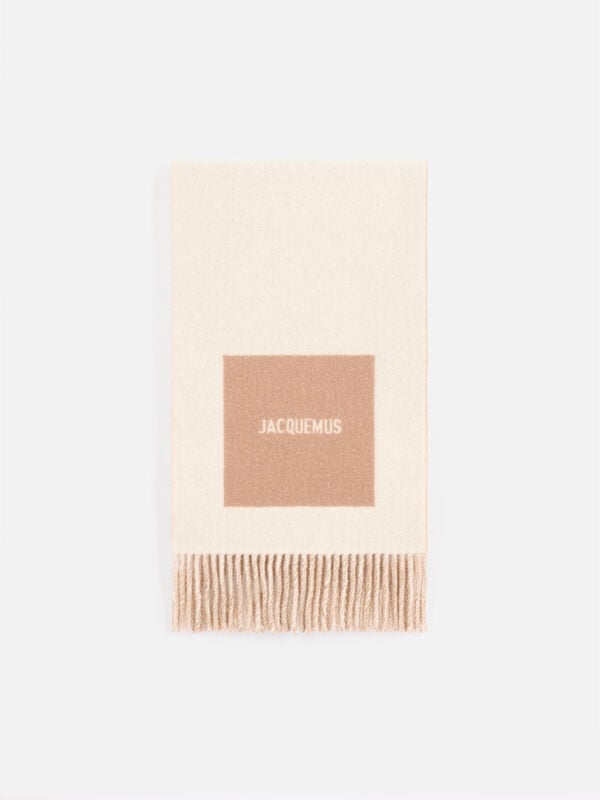 The Rond Carré scarf jacquemus the rond carr scarf