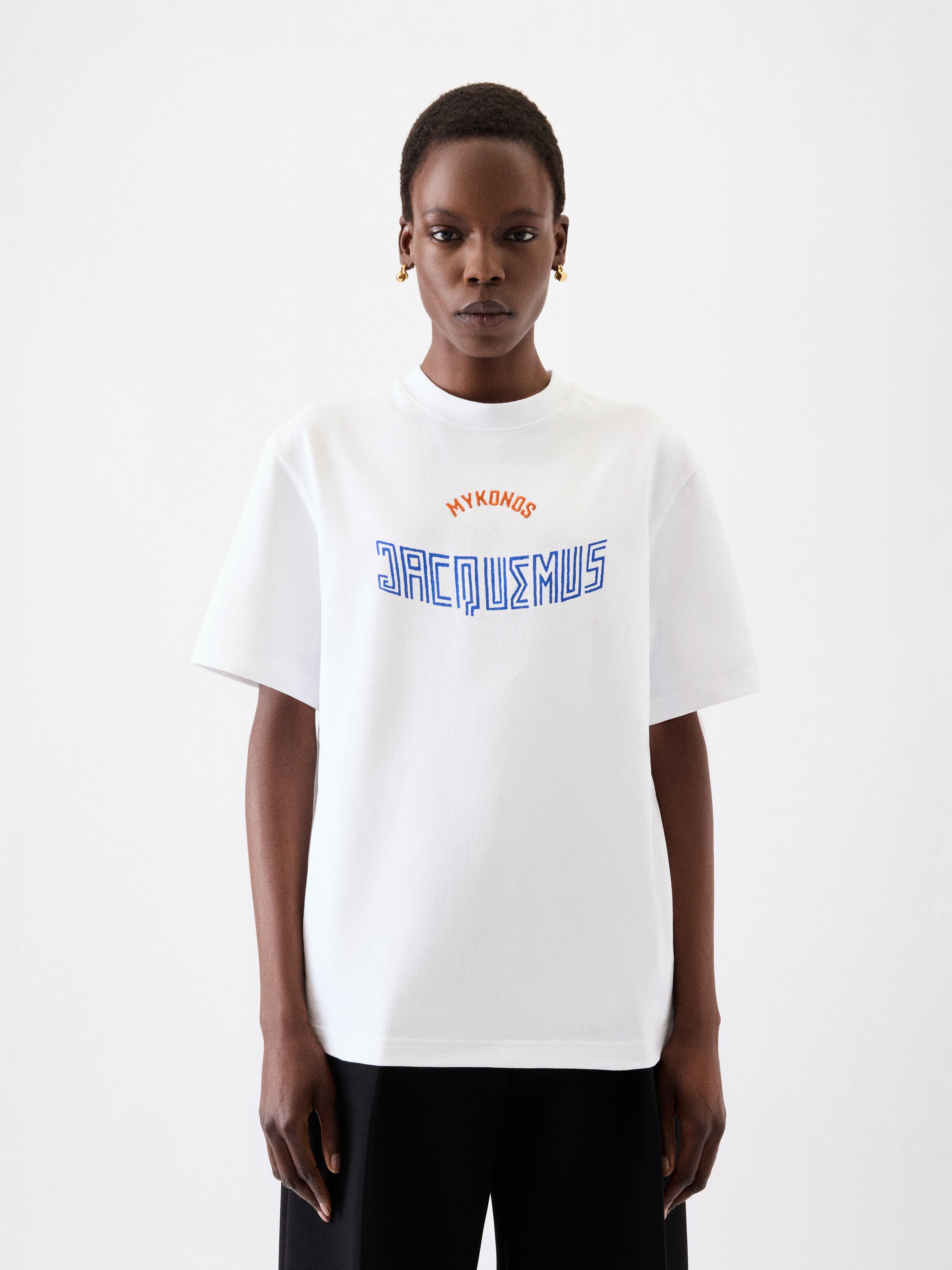 The Mykonos t-shirt, White | JACQUEMUS UAE