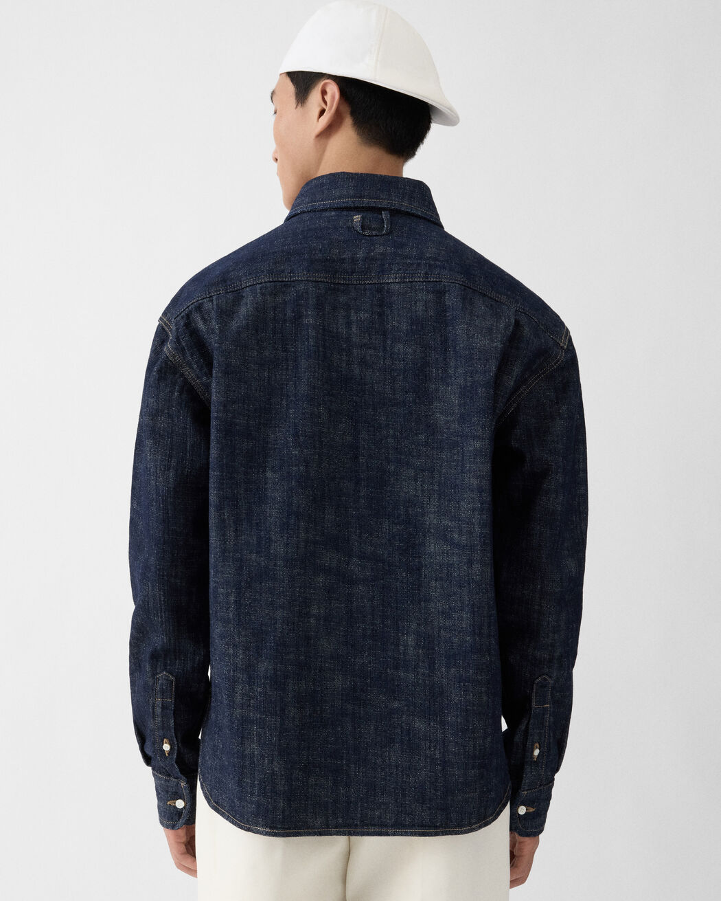 The Simon de-Nîmes denim shirt jacquemus the simon de n mes denim shirt