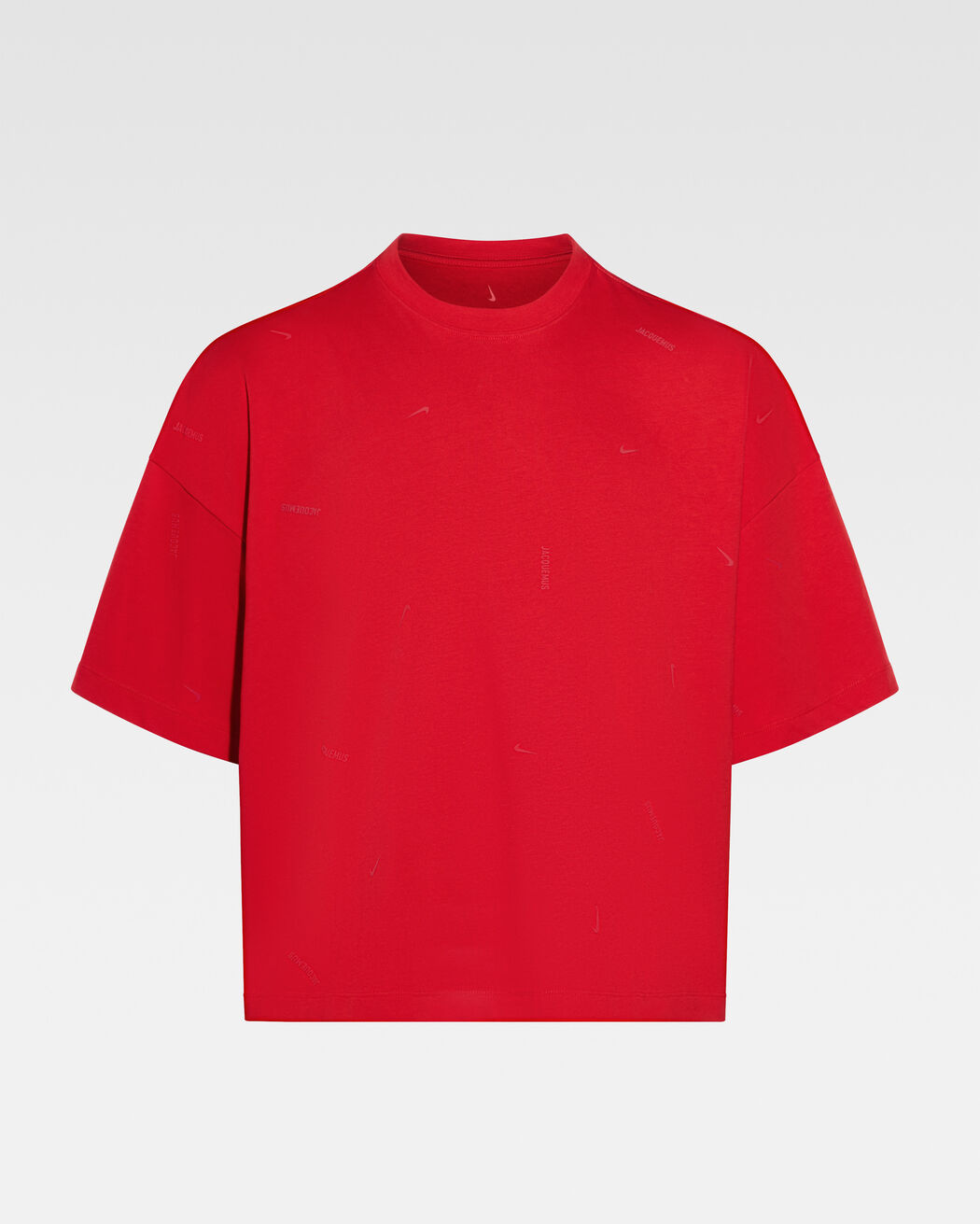 The JACQUEMUS+NIKE multi logo t-shirt the jacquemus nike multi logo t shirt
