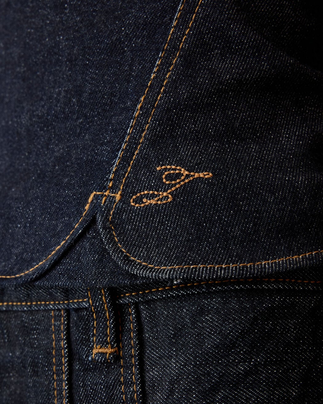 The de-Nîmes Pina denim top jacquemus the de n mes pina denim top