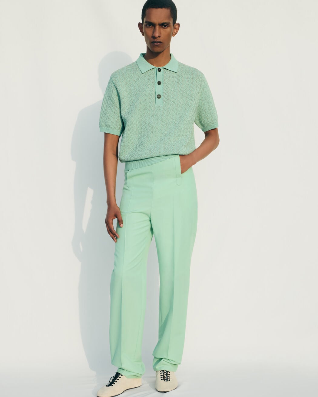 The Miami knit polo shirt jacquemus the miami knit polo shirt