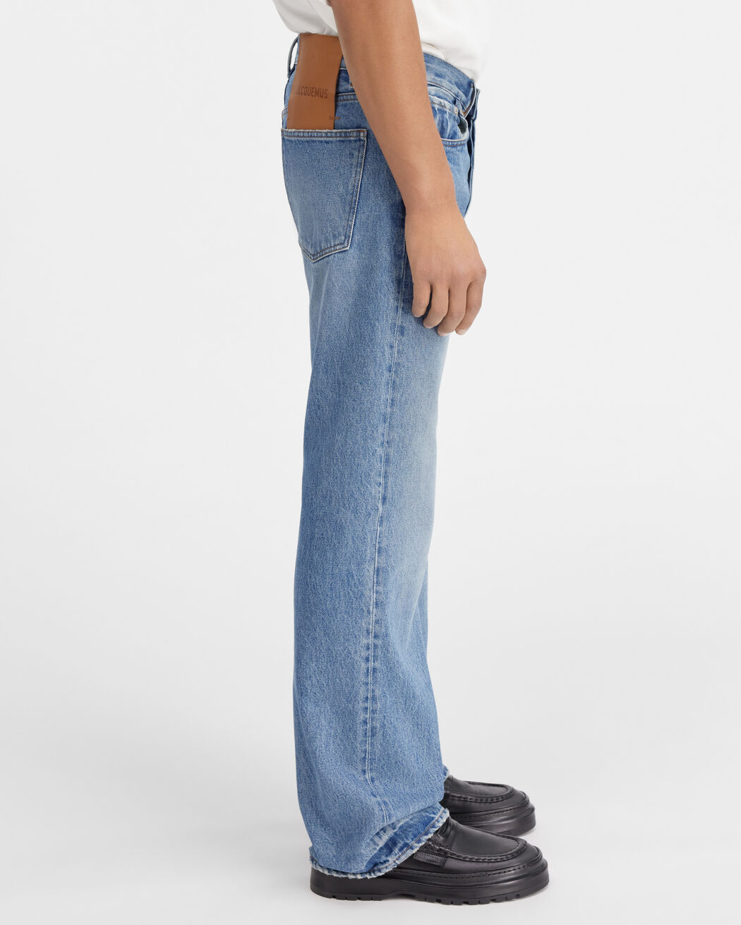 The straight de-Nîmes denim pants jacquemus the straight de n mes denim pants