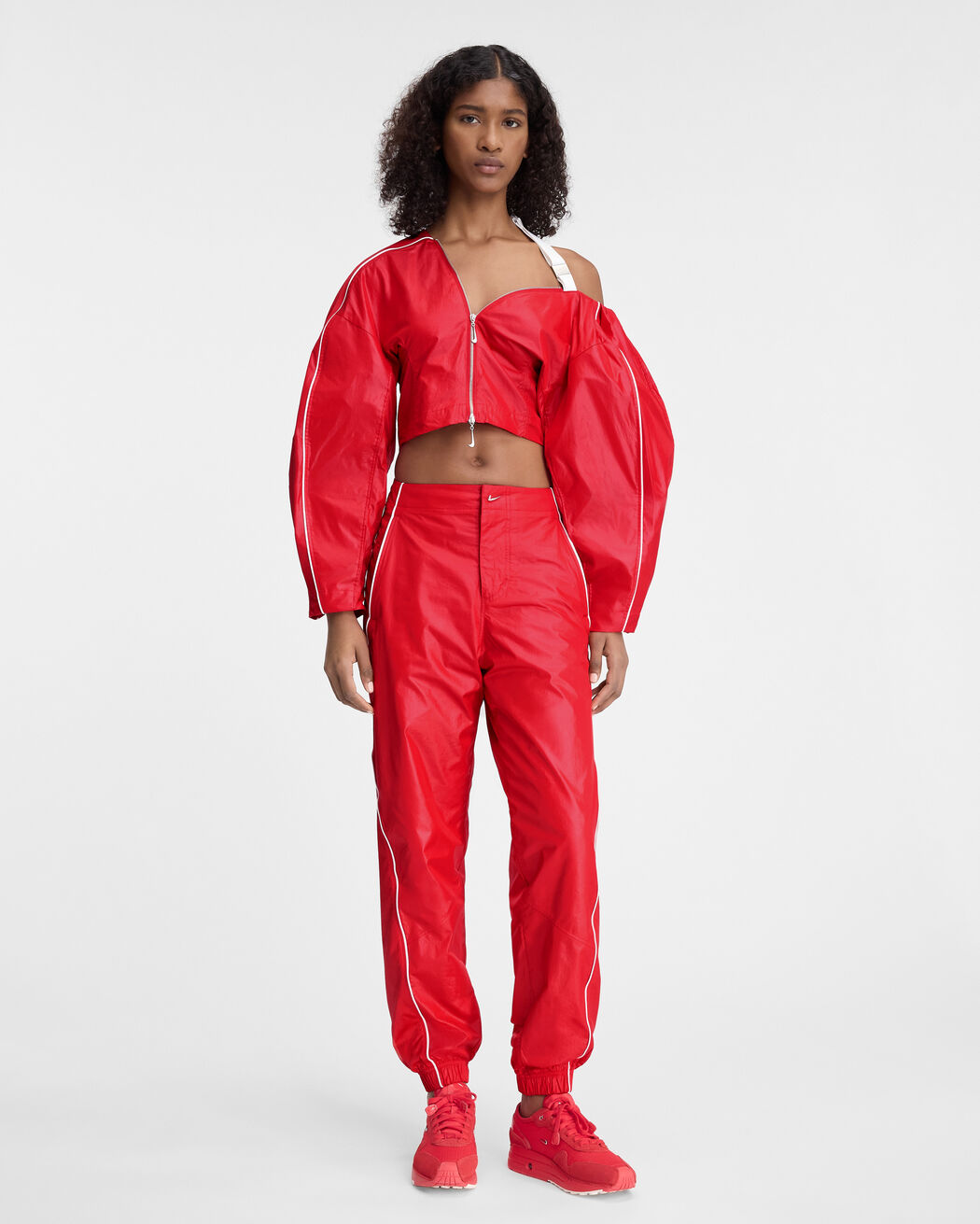 The JACQUEMUS+NIKE track pants the jacquemus nike track pants