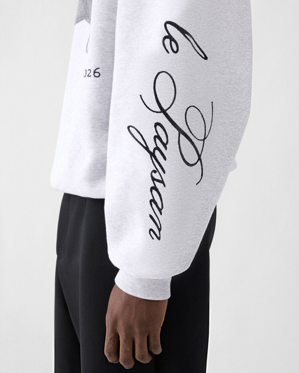 The Âne sweatshirt jacquemus the ne sweatshirt