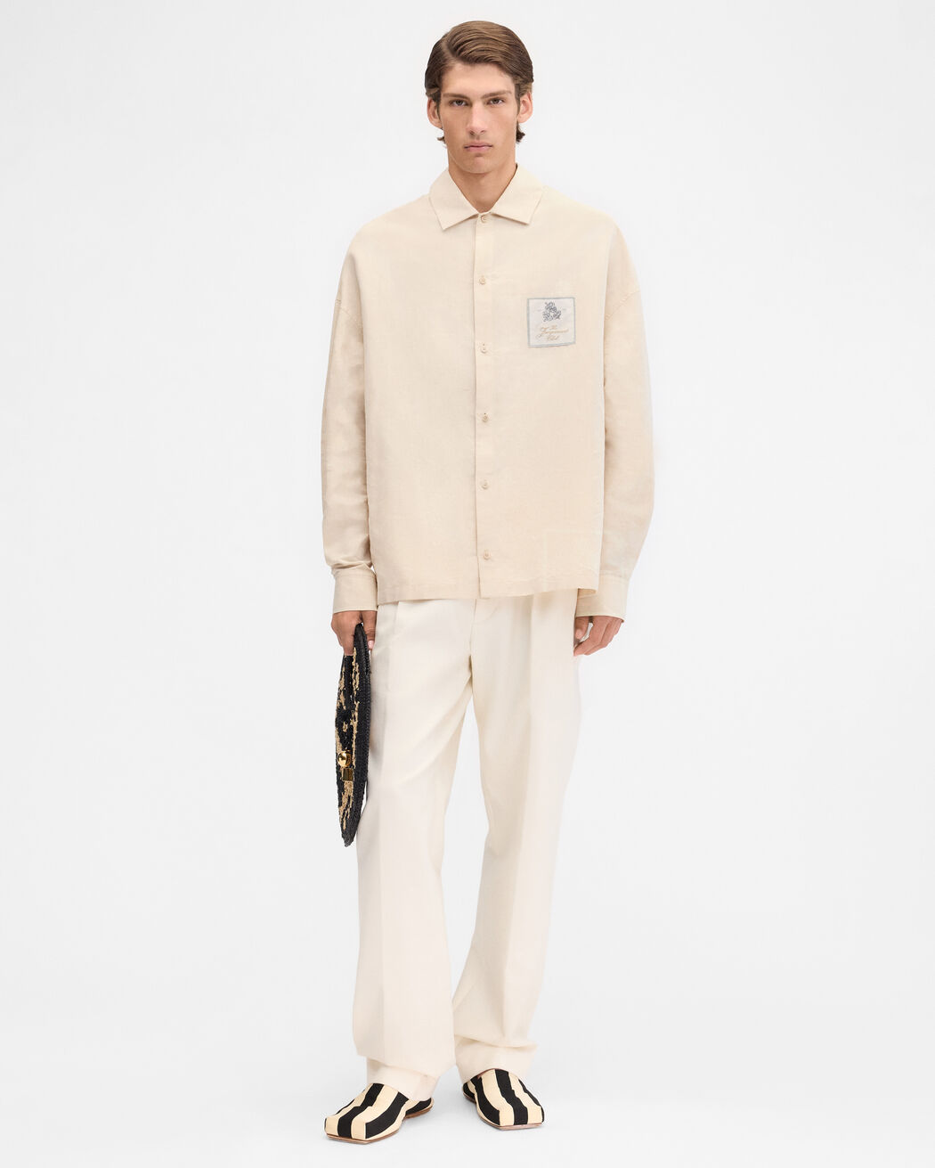 قميص The Atelier long-sleeve Atelier jacquemus قميص the atelier long sleeve atelier