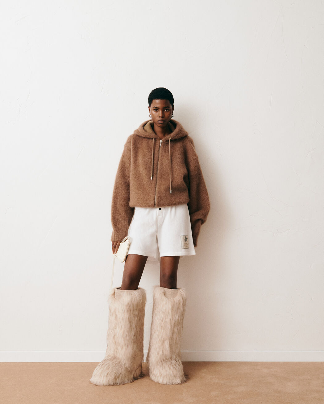 كارديجان The Nuvola zipped cardigan jacquemus كارديجان the nuvola zipped cardigan