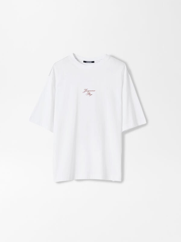 The Bateau t-shirt jacquemus the bateau t shirt
