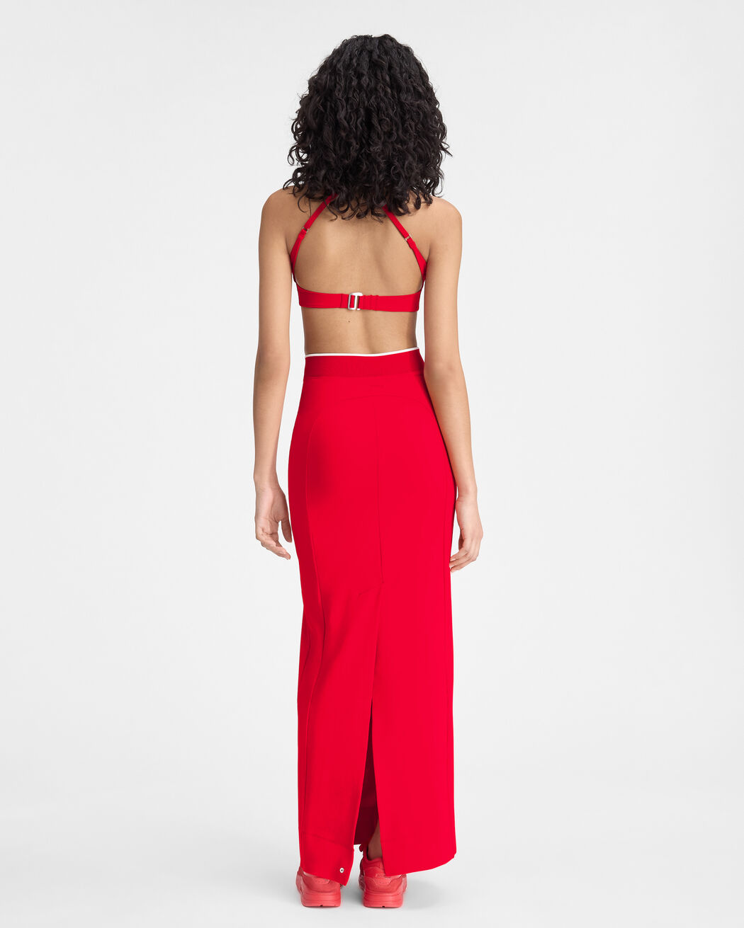 The JACQUEMUS+NIKE long skirt the jacquemus nike long skirt