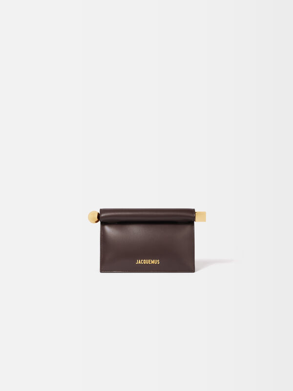 The small Rond Carré clutch jacquemus the small rond carr clutch