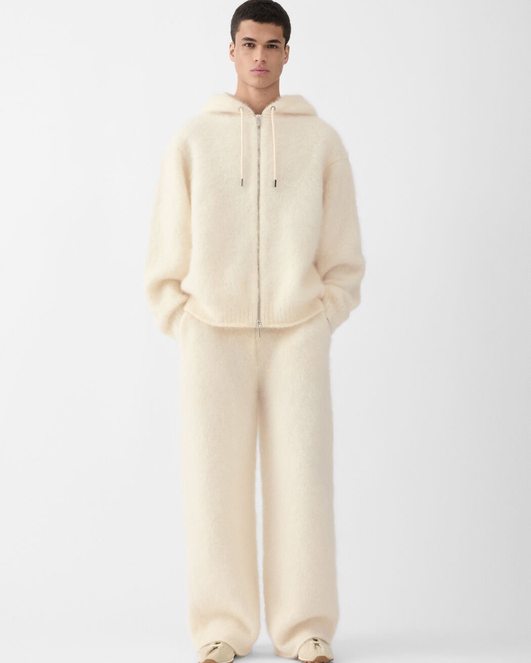 The Nuvola zipped cardigan jacquemus the nuvola zipped cardigan