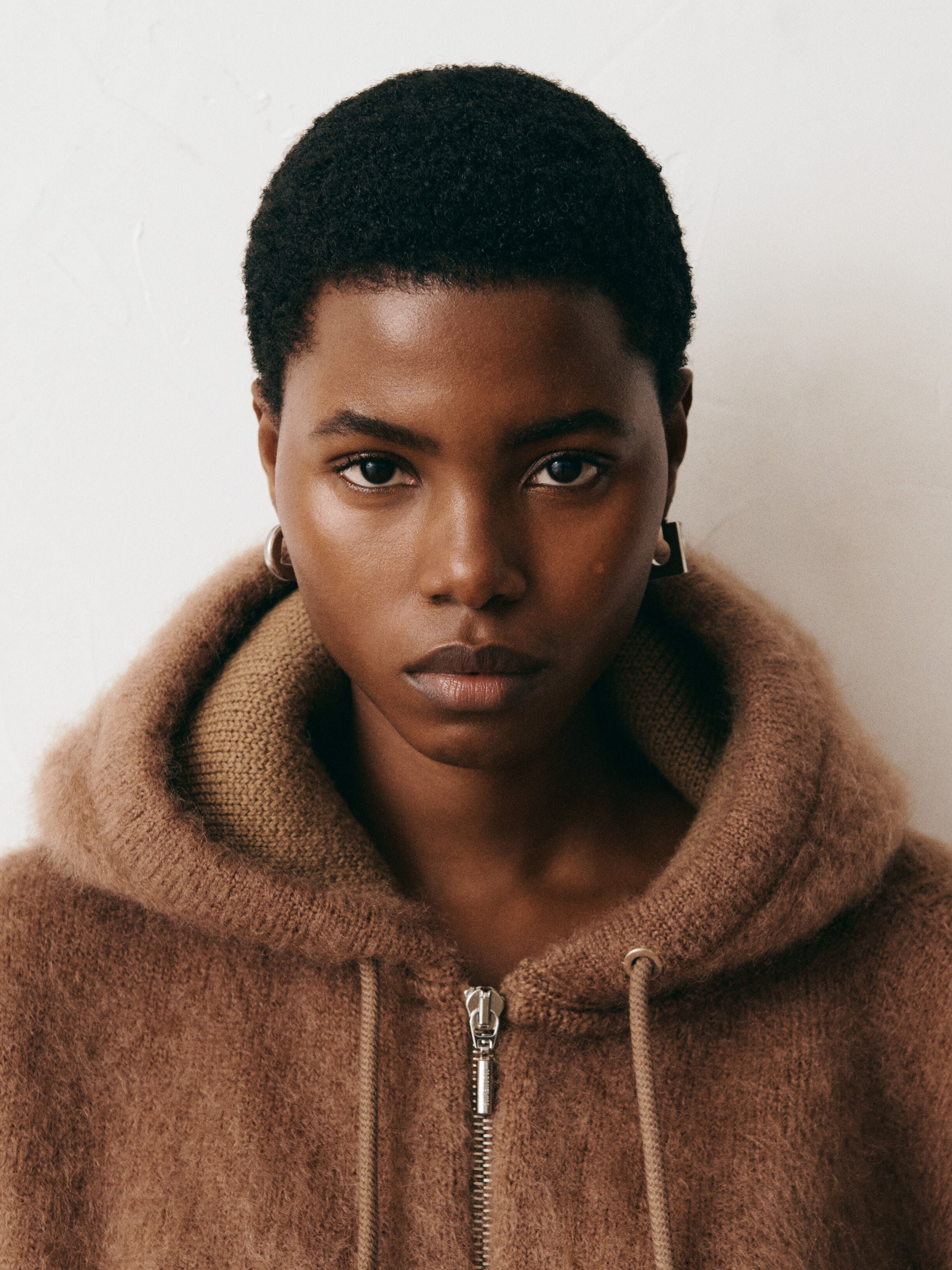 The Nuvola zipped cardigan, Beige/Naturals | JACQUEMUS UAE