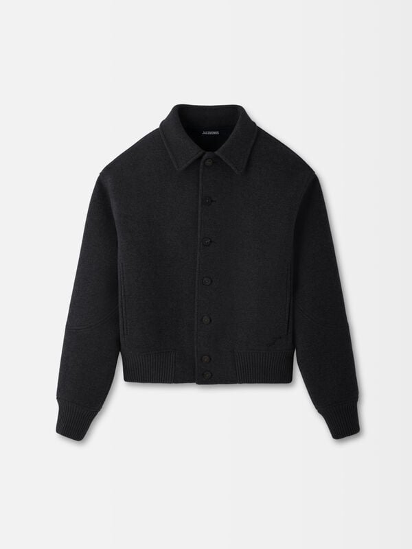 The Feltro Bomber Jacket jacquemus the feltro bomber jacket