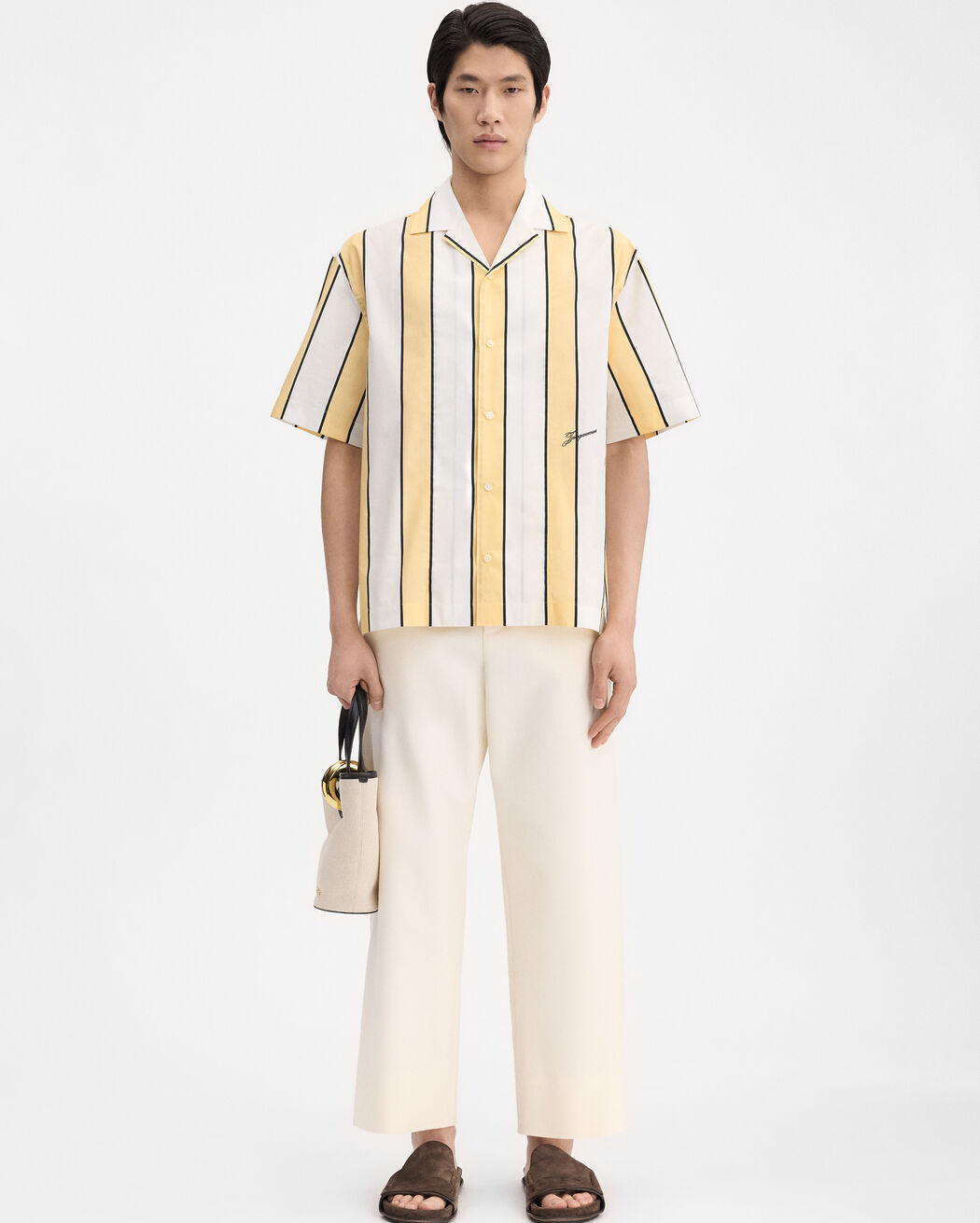 The Jean shirt قميص jacquemus the jean shirt قميص
