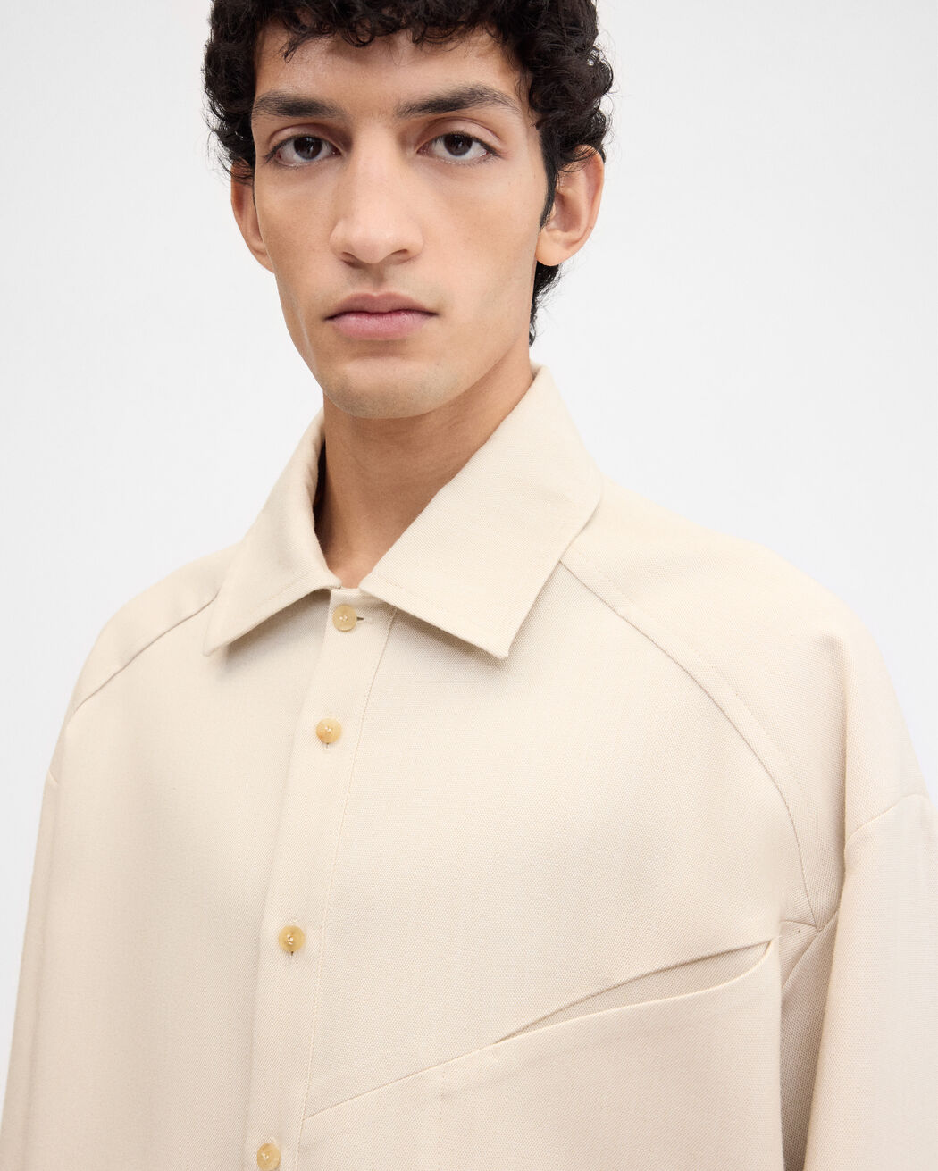 قميص The Bateau long-sleeve jacquemus قميص the bateau long sleeve