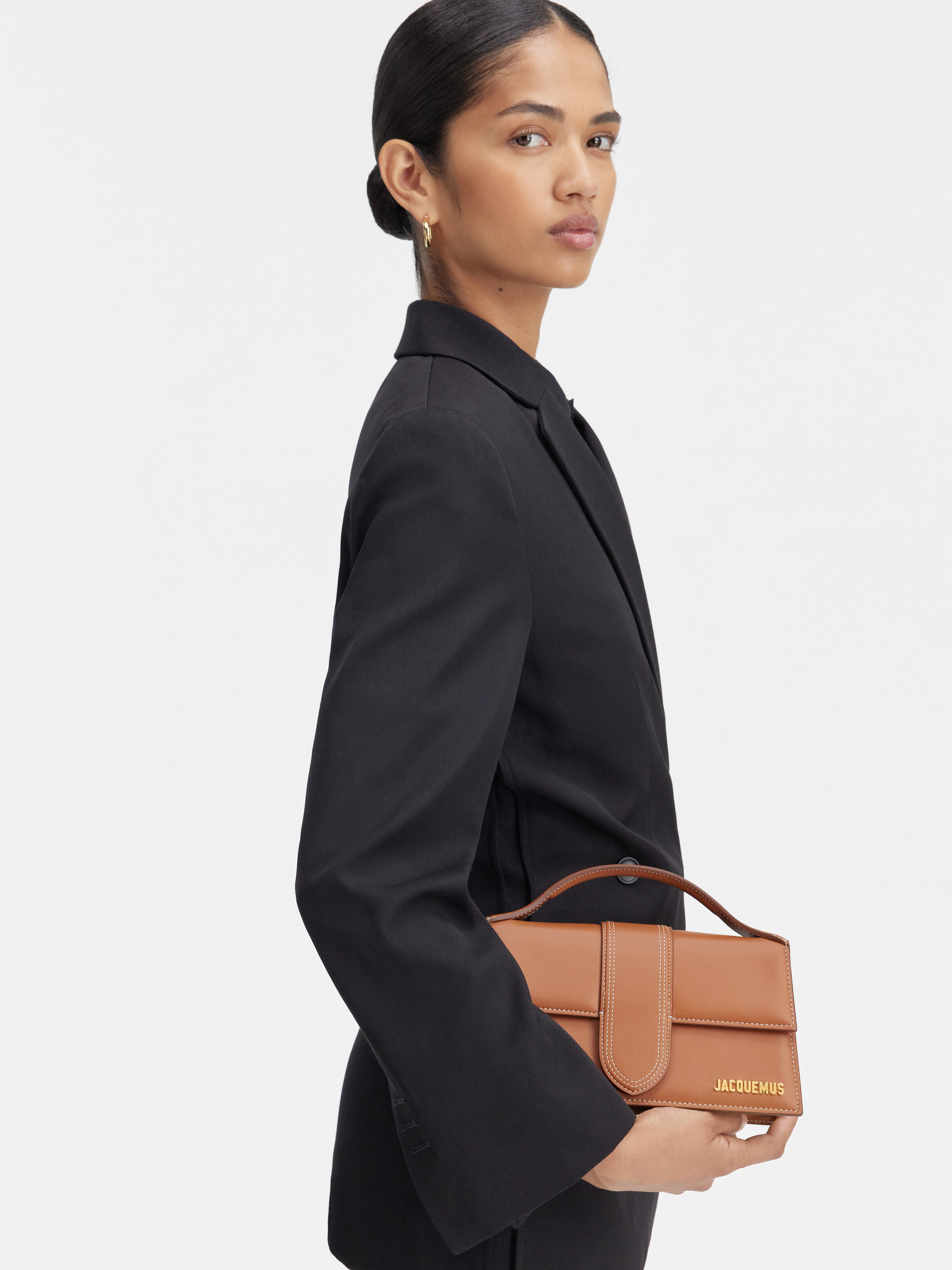 The large Bambino, Light Brown | JACQUEMUS UAE