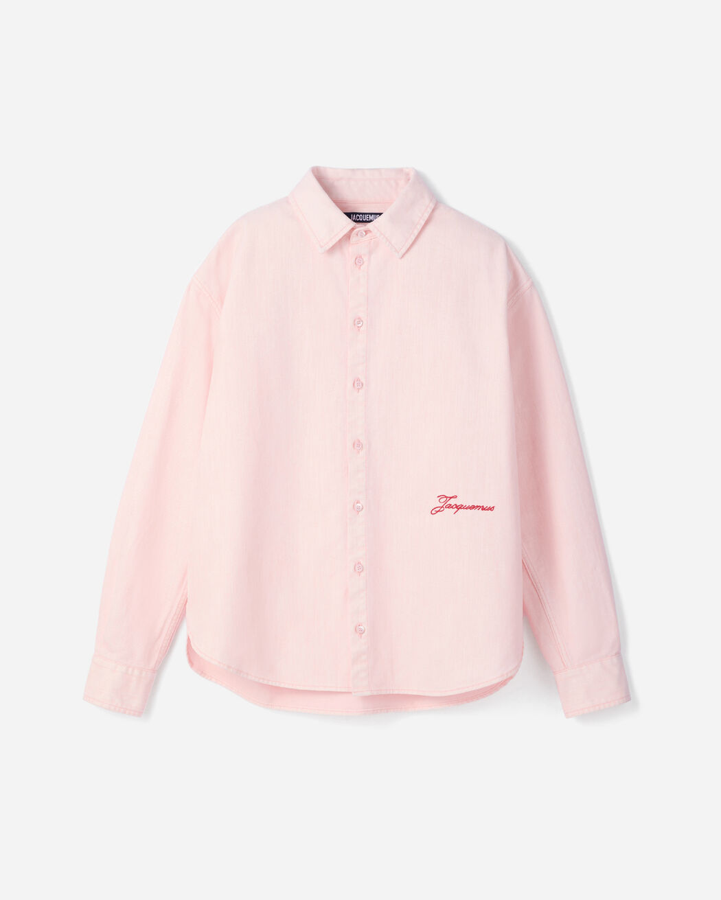 The de-Nîmes Simon denim shirt jacquemus the de n mes simon denim shirt