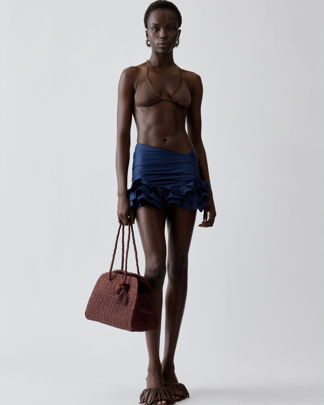 The Triangle bikini top jacquemus the triangle bikini top