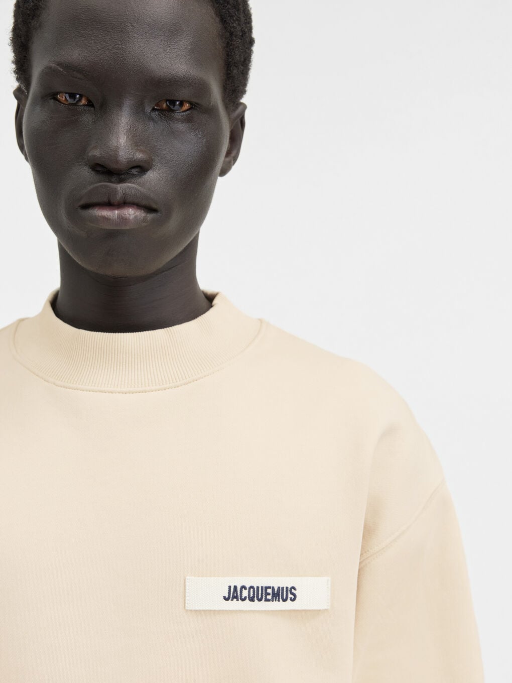 JACQUEMUS Women's Grosgrain Short Sleeve Shirt Blue main image 1