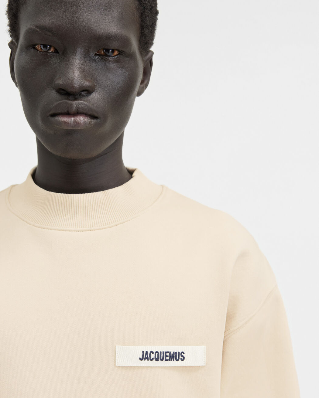 The Gros Grain sweatshirt jacquemus the gros grain sweatshirt