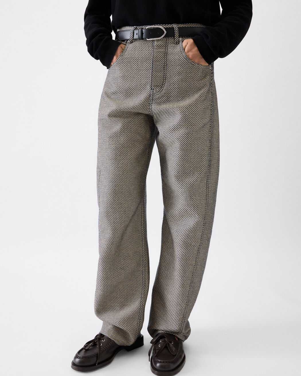 The Mirada de-Nîmes denim pants jacquemus the mirada de n mes denim pants