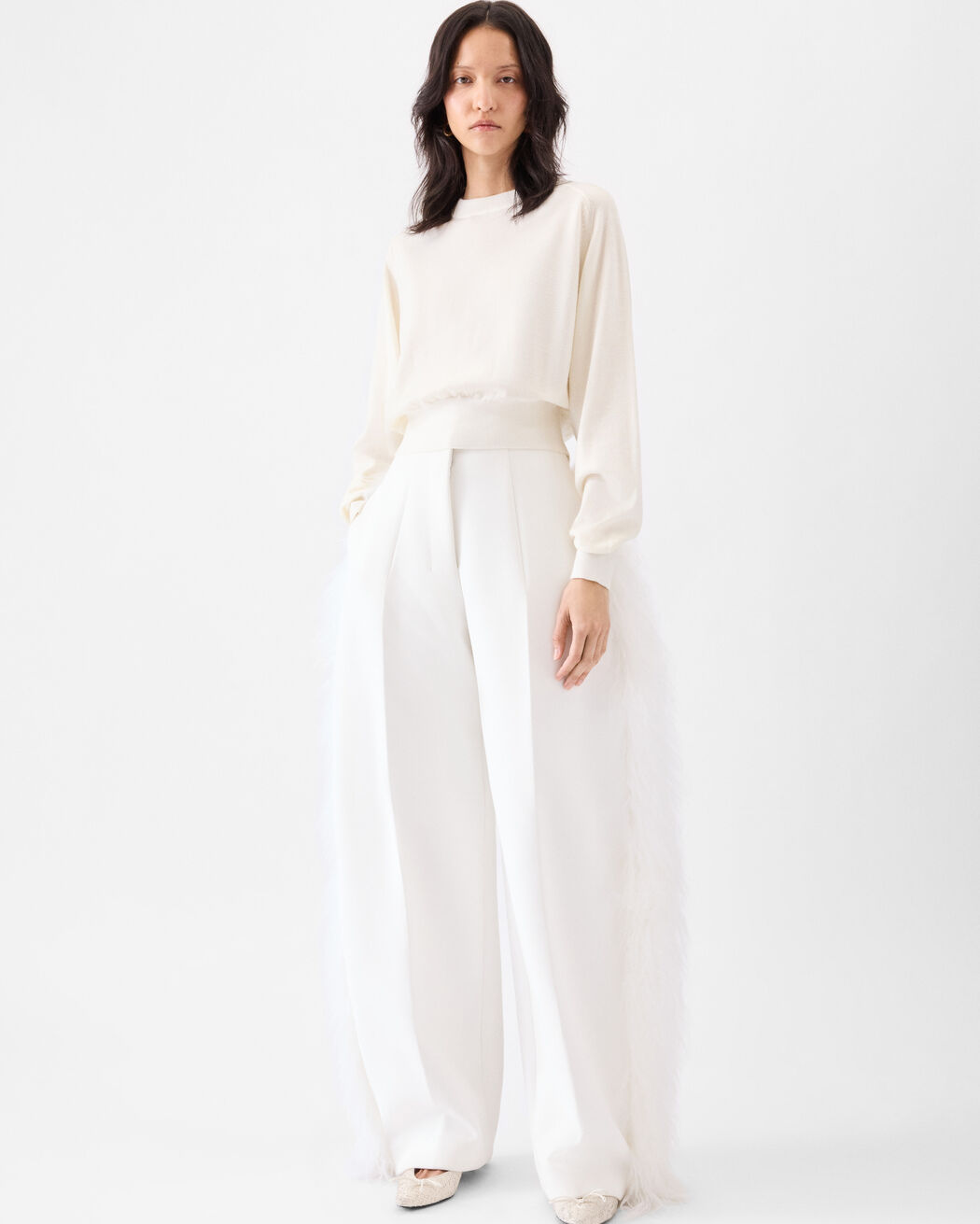 The embroidered sweater jacquemus the embroidered sweater