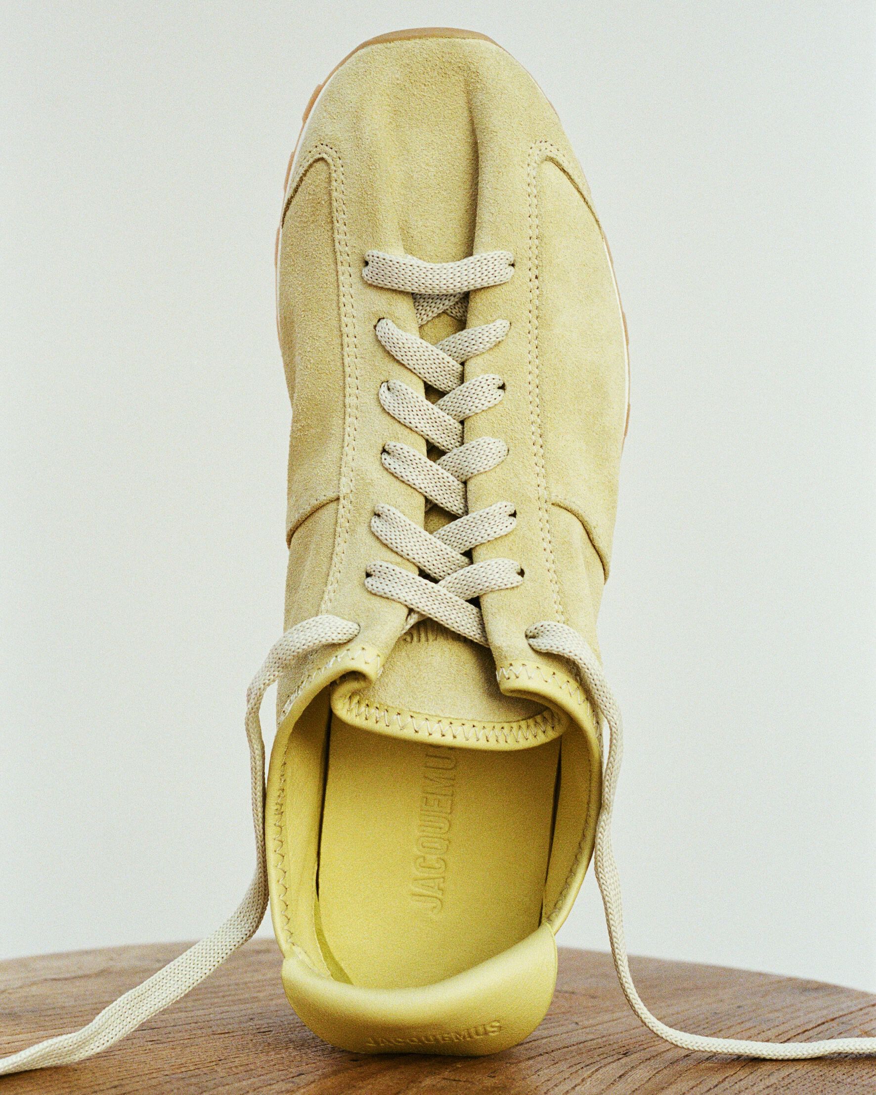 The Tennis, Yellow Suede for women | JACQUEMUS UAE