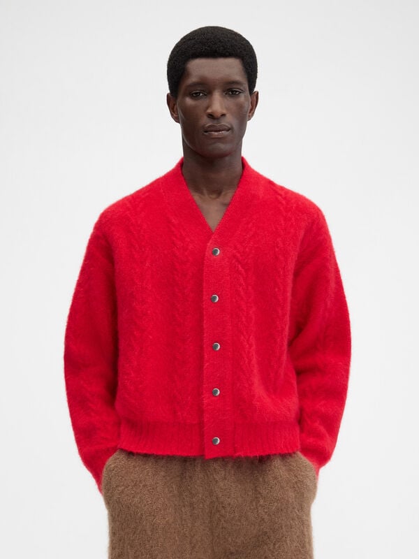 The Nuvola cardigan jacquemus the nuvola cardigan