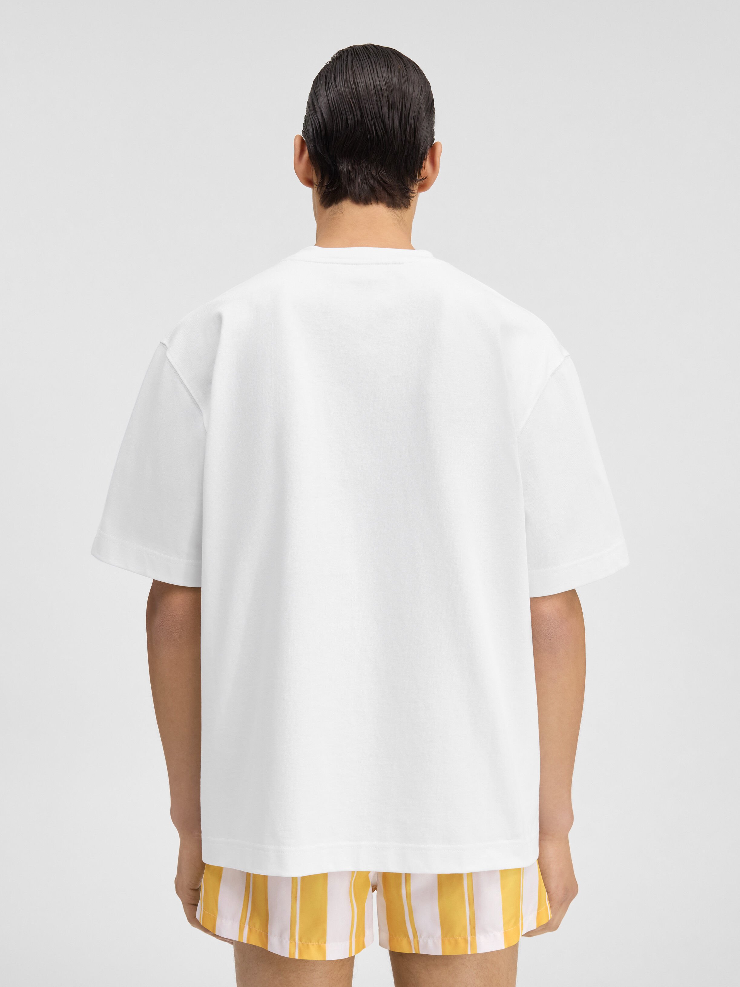 The Parasol T-shirt, White | JACQUEMUS UAE The Parasol T-shirt, White | JACQUEMUS UAE
