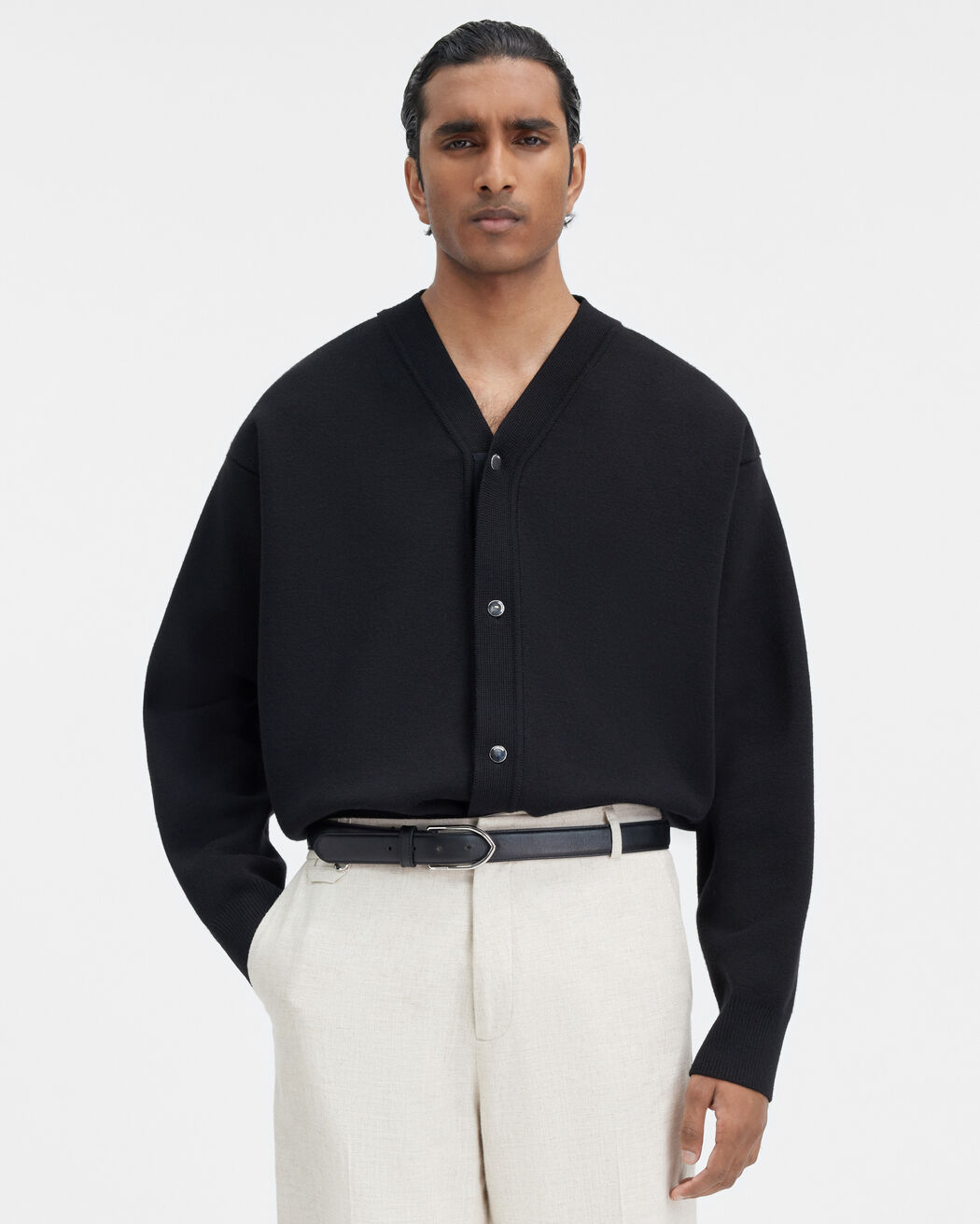 The buttoned cardigan jacquemus the buttoned cardigan