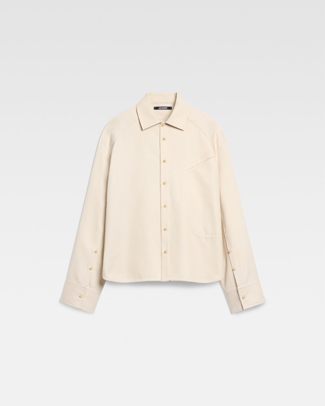 قميص The Bateau long-sleeve jacquemus قميص the bateau long sleeve