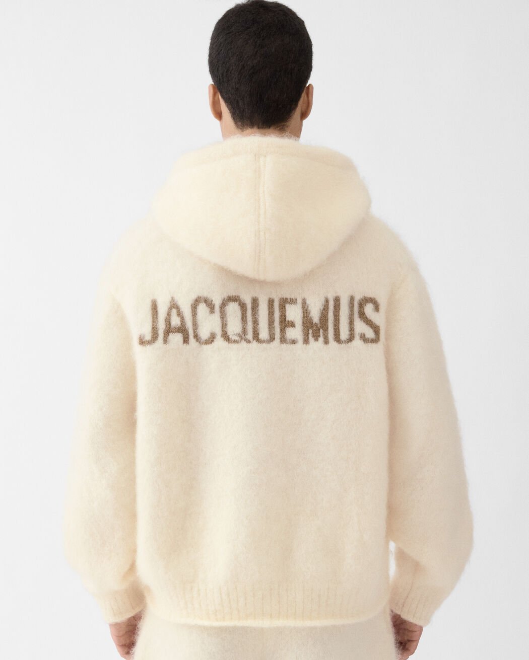 The Nuvola zipped cardigan jacquemus the nuvola zipped cardigan