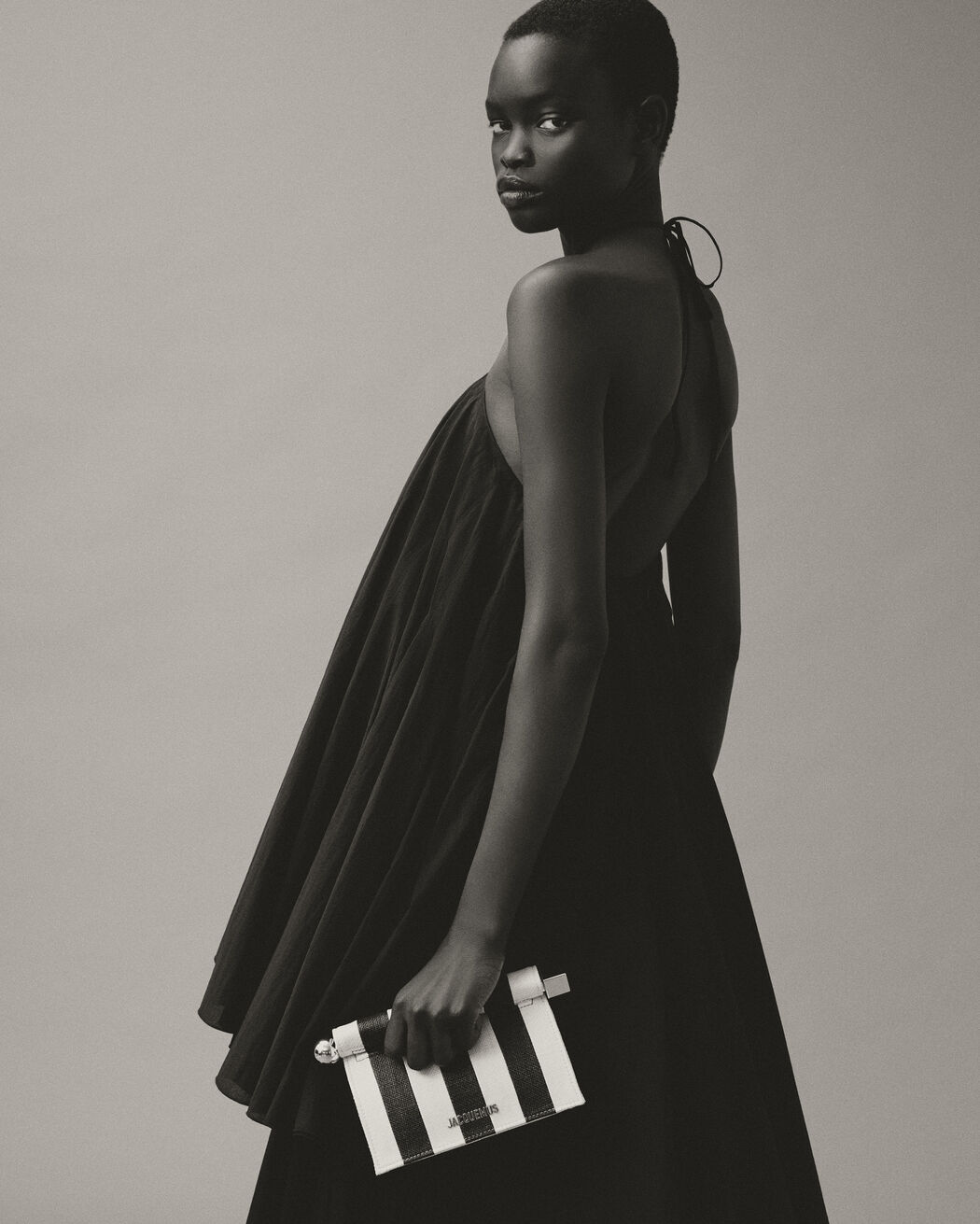 The small Rond Carré clutch jacquemus the small rond carr clutch