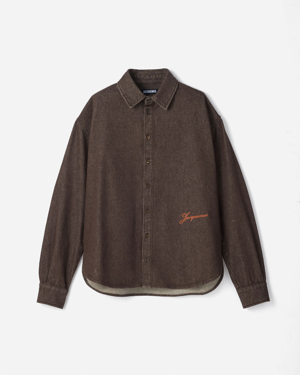 The de-Nîmes Simon denim shirt jacquemus the de n mes simon denim shirt
