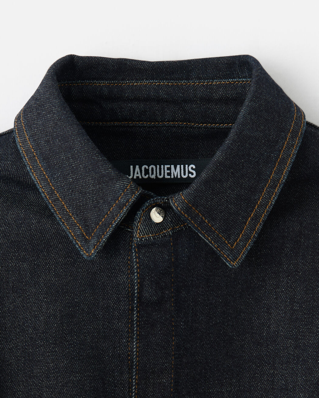 The Amelo de-Nîmes denim shirt jacquemus the amelo de n mes denim shirt