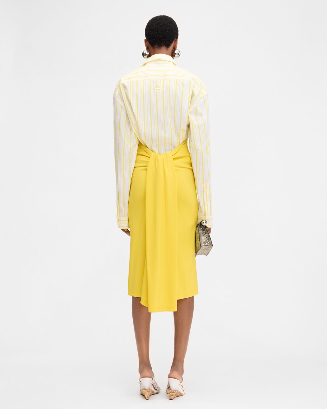 The Sablier skirt jacquemus the sablier skirt