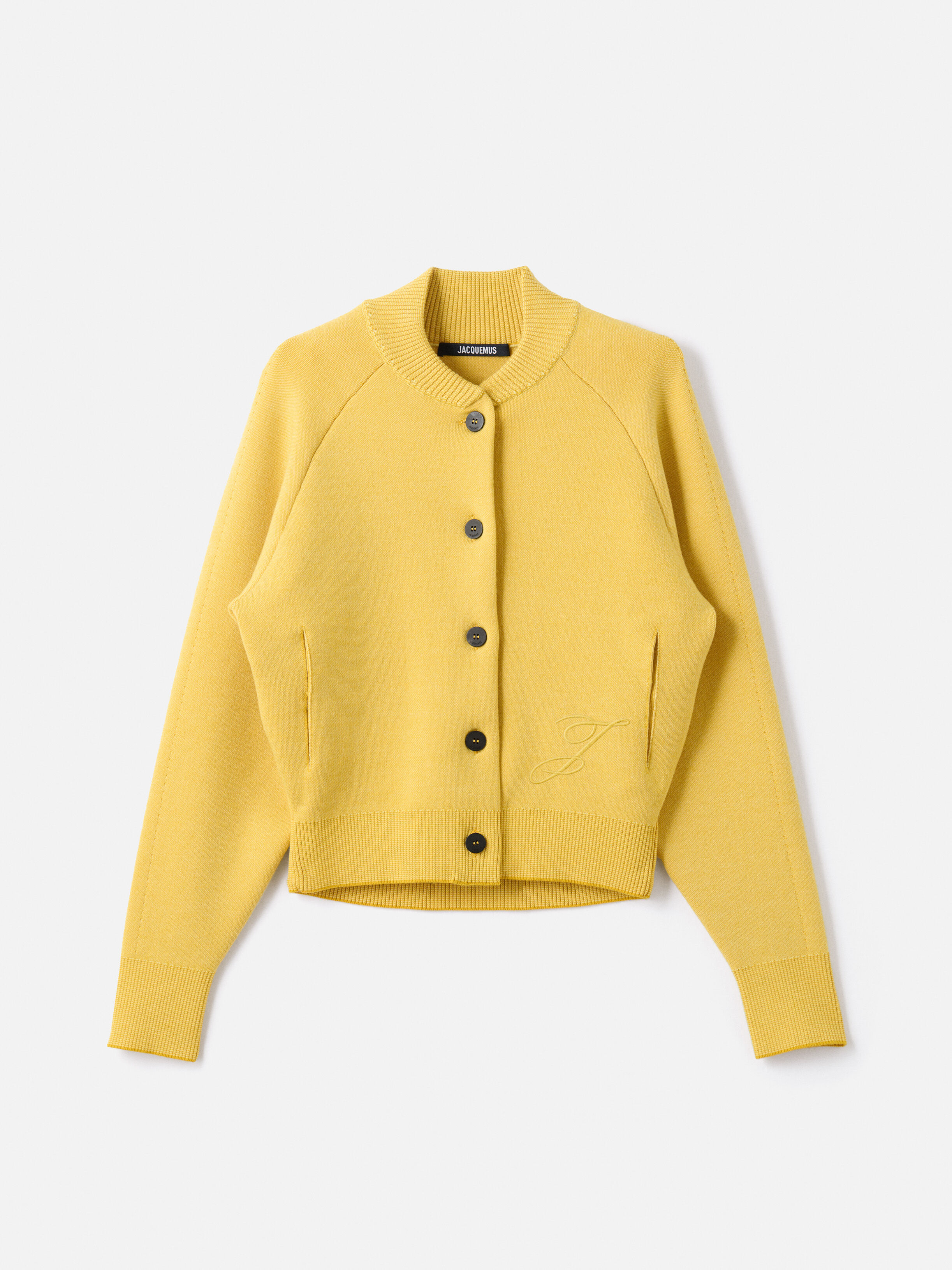 JACQUEMUS モヘヤニット　イエロー XS Shop Knits for Women | JACQUEMUS UAE