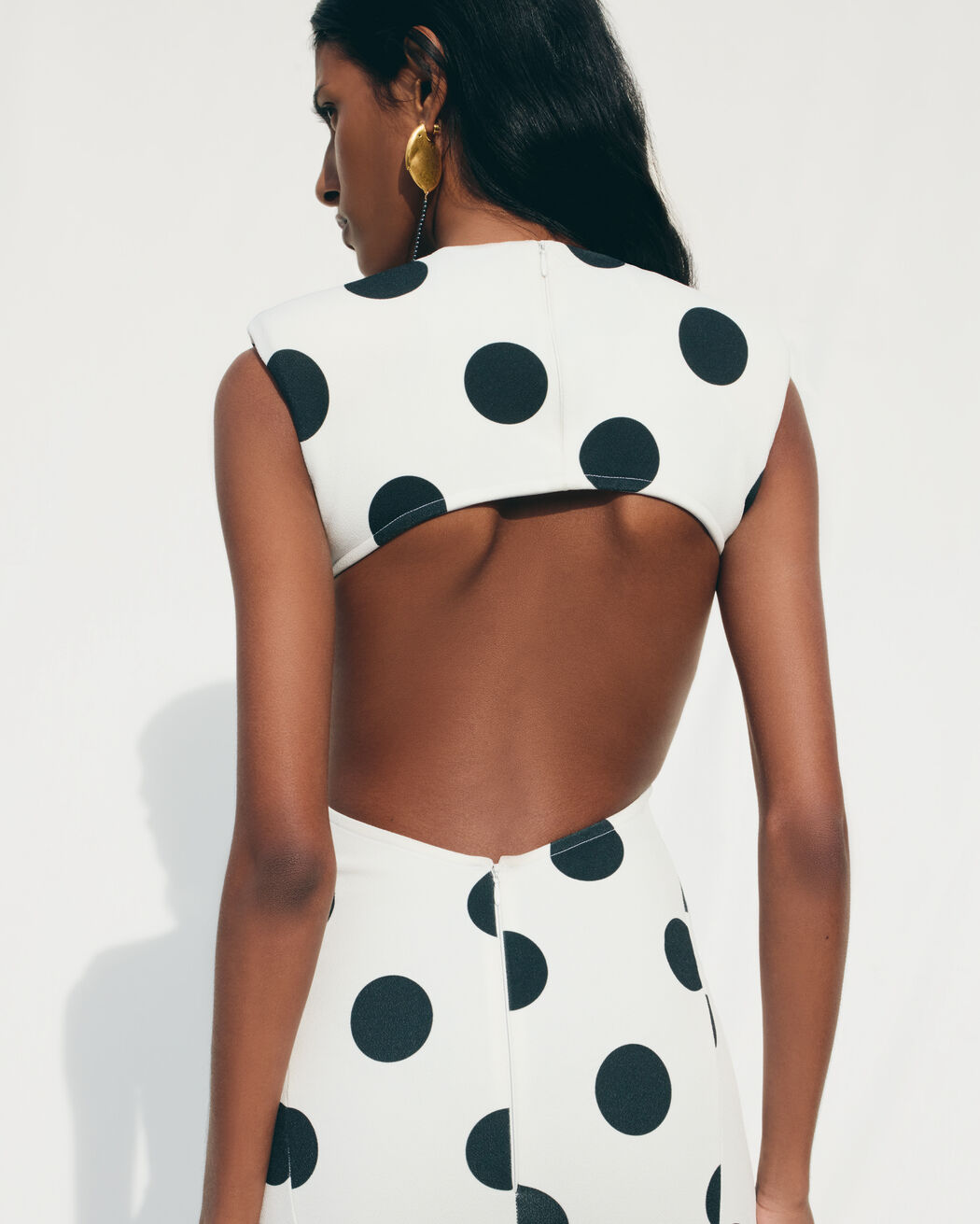 The Palmier dress with dots jacquemus the palmier dress with dots