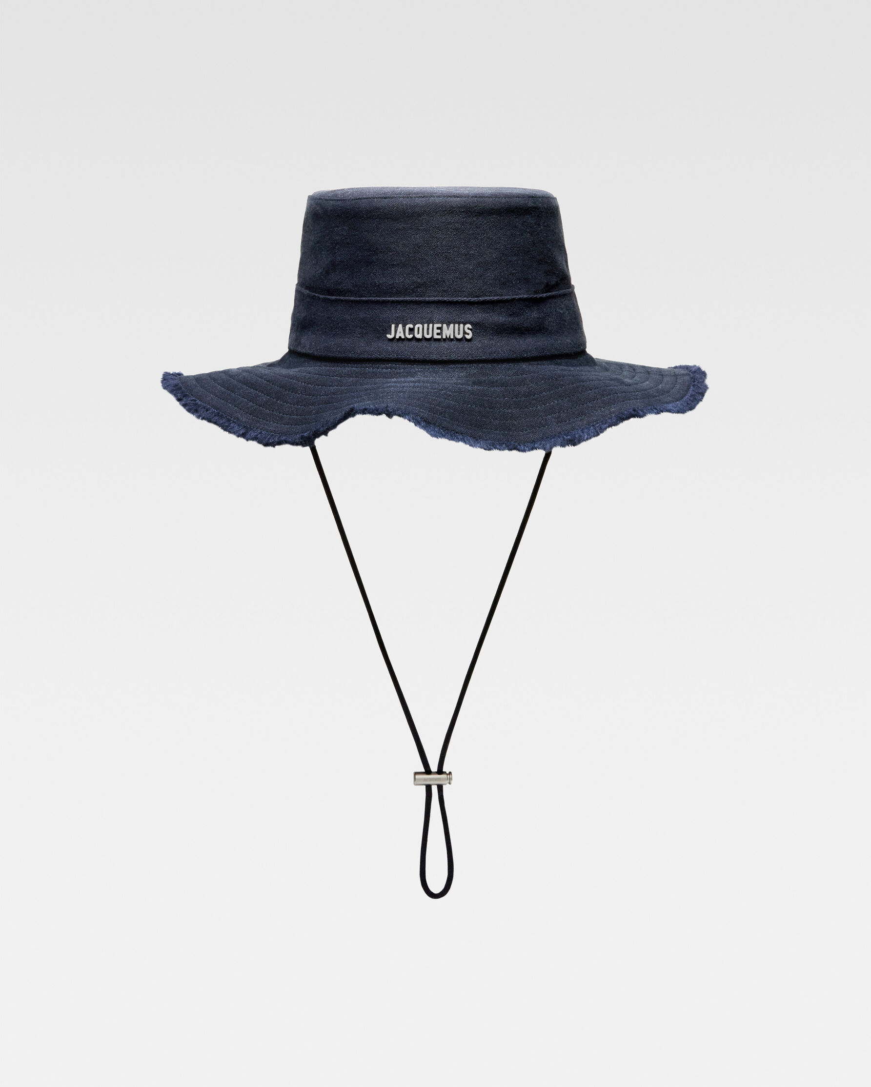 Jacquemus Unisex Artichaut Bucket Hat Turquoise One Size Frayed Expedition The Artichaut bucket hat, Blue | JACQUEMUS UAE main image 4