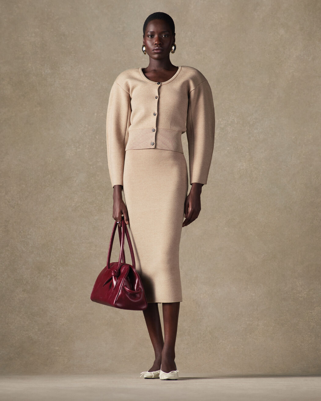 The Doppio cardigan jacquemus the doppio cardigan