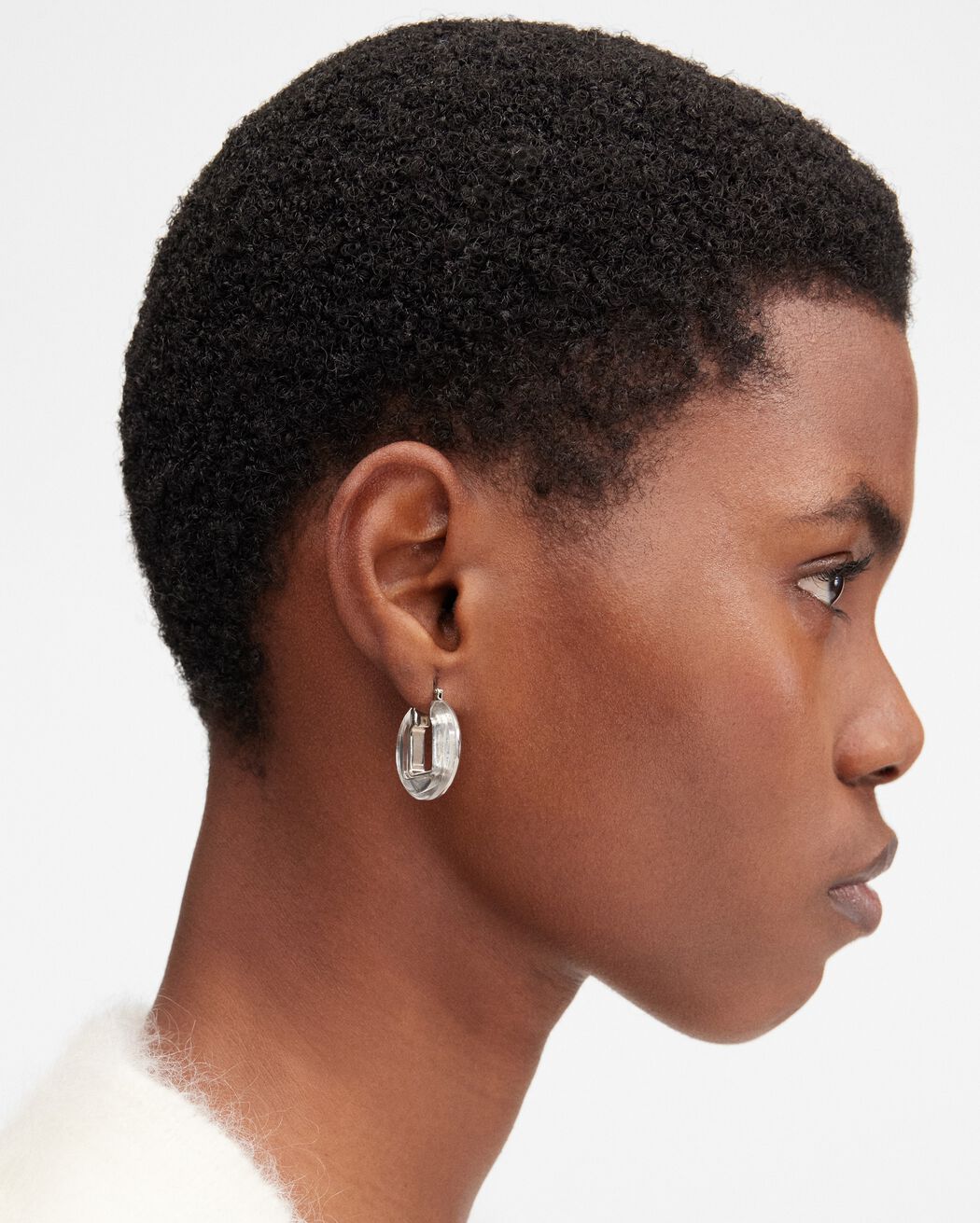 أقراط The Rond Carré earrings jacquemus أقراط the rond carr earrings