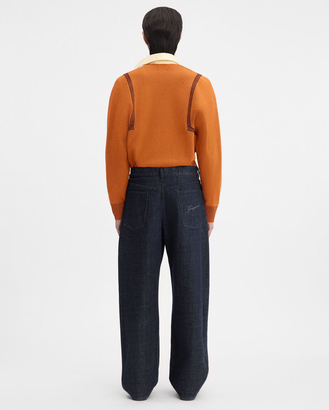 The Mirada de-Nîmes denim pants jacquemus the mirada de n mes denim pants
