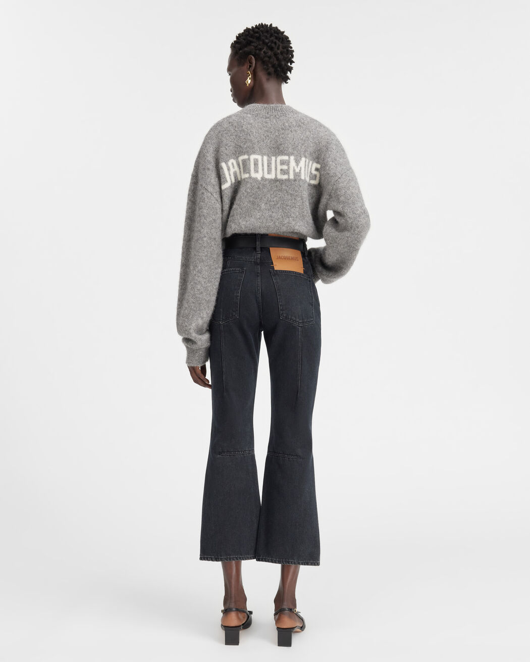 The cropped de-Nîmes denim pants jacquemus the cropped de n mes denim pants