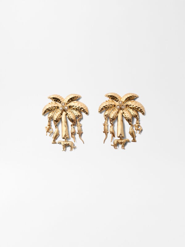 The Palmier earrings jacquemus the palmier earrings