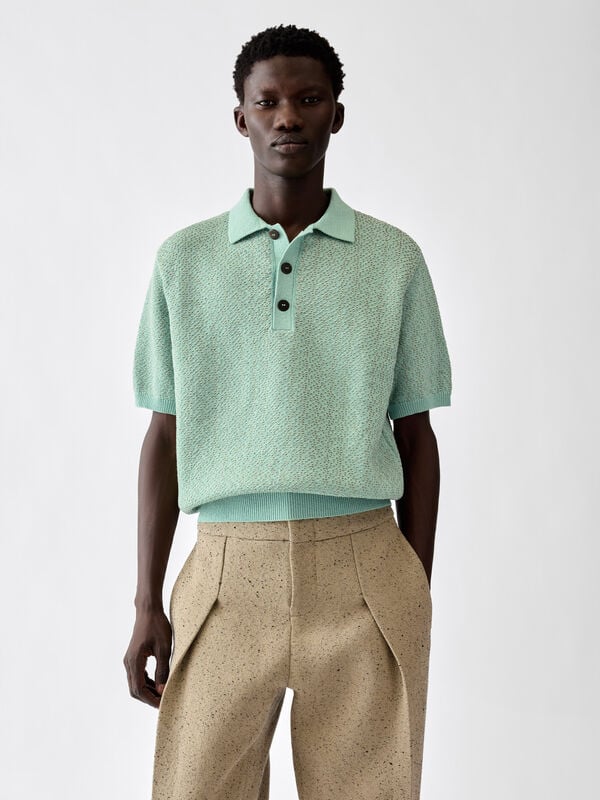 The Miami knit polo shirt jacquemus the miami knit polo shirt