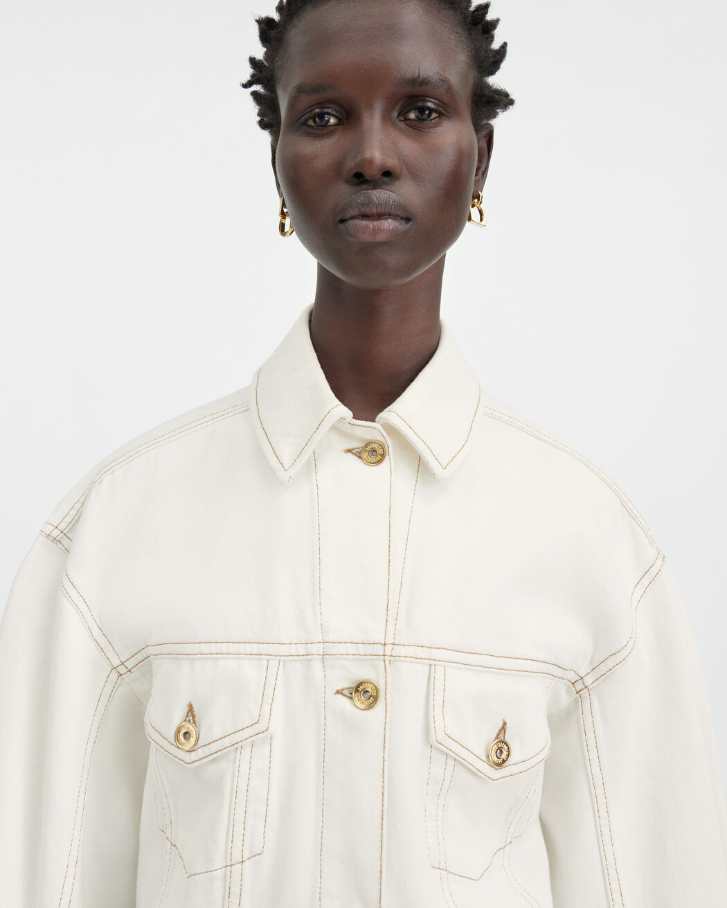 The denim de-Nîmes jacket jacquemus the denim de n mes jacket